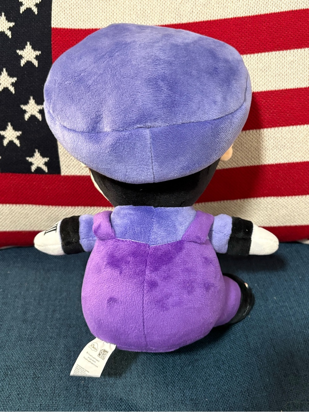 Plush Purple Gamer Character Plush - Picture 7 of 12